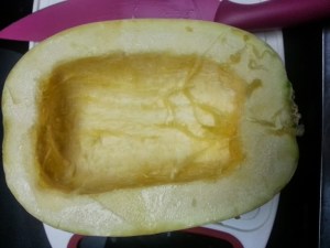 Hey look, all scooped out...