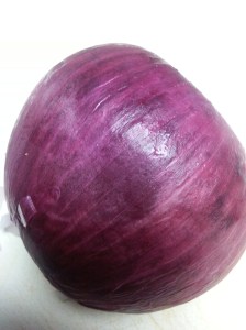Half of an onion