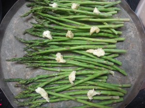 Small pats of butter...