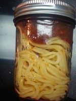 Spaghetti in a jar...