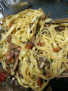 Blending together...