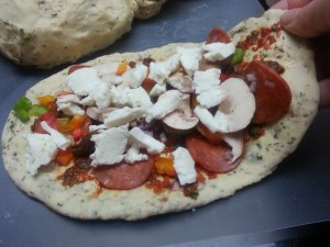 Beginning to be folded over...