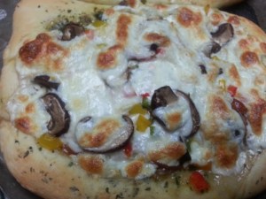 Oil pizza!