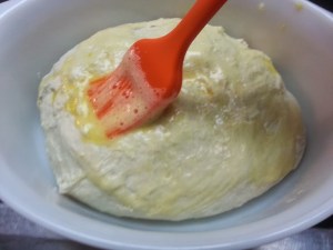 Basting with an egg...