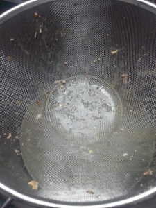 MESH STRAINER THE SIZE OF A COLANDER...