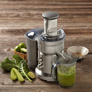 Stock photo of the Breville Juice Fountain Duo.