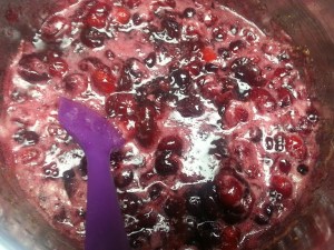 Sauce is getting nice and thick. The smell at this point is so yummy!