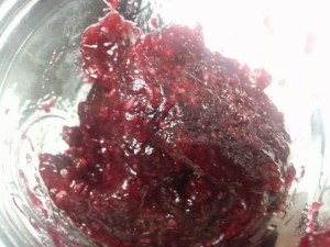 Pulp in another container to be used this weekend in baking....