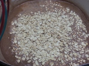 Oats not wanting to be left out...