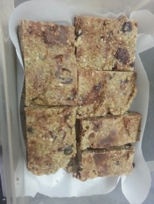 Second row. I used parchment paper for in between the layers...