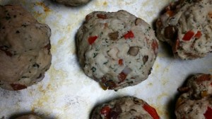 Dough turned into balls...