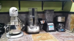 Appliance central. They finally have space to be on my countertop!