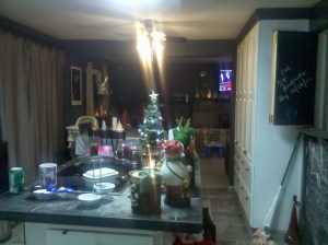 View from office area....