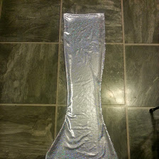 Just one of the MANY mermaid tails I have made.